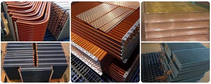 Copper foil heat exchanger