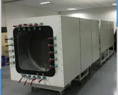 Máquina de prueba de túnel de viento de radiador de coche y ventilador de radiador