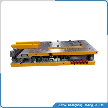 Fin punching die for shell and tube heat exchanger