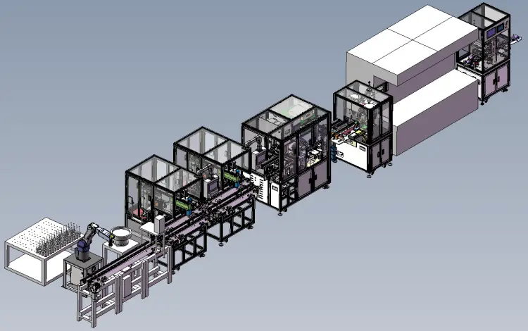 電気モーター製造工場