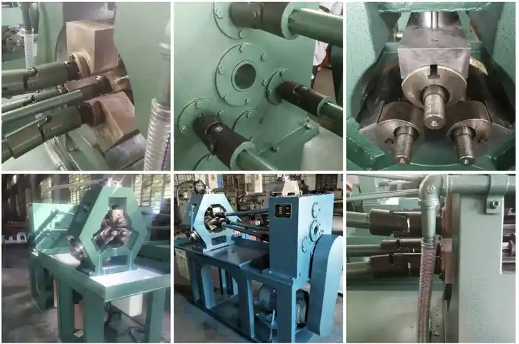 fin tube rolling machine