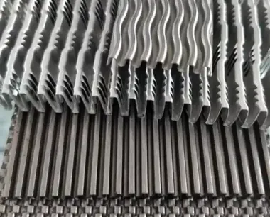 Stainless steel fin machine of heat exchanger