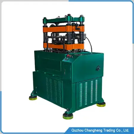 Aluminum inner fin machine of oil cooler and evaporator