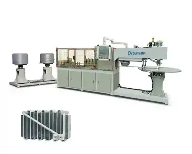 Capillary tube bender machine for aluminum evaporator