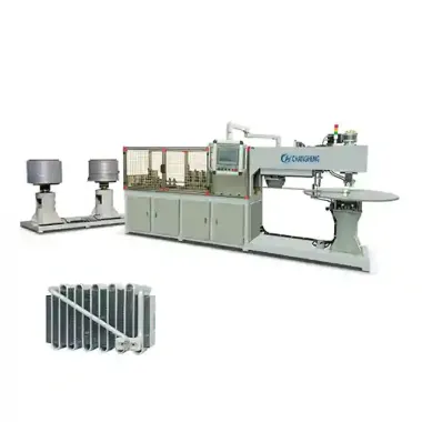 Máquina dobladora de tubos capilares para evaporadores de aluminio
