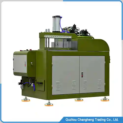 Metal tube cutting machine