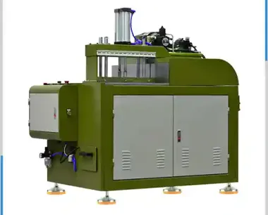 Metal tube cutting machine
