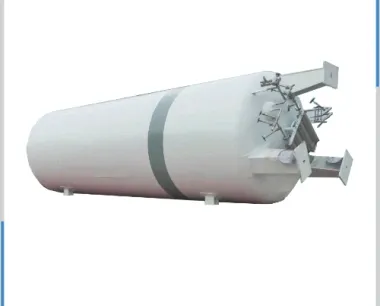 Serbatoio LN2 – dewar di azoto liquido da 10 m3
