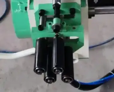 Tube expansion machine for heat exchanger