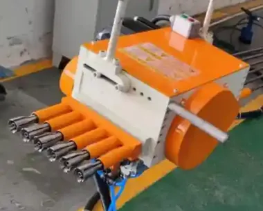 Tube expansion machine for heat exchanger