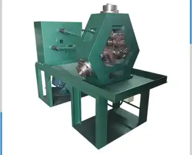 Finning tube machine of Heat exchanger