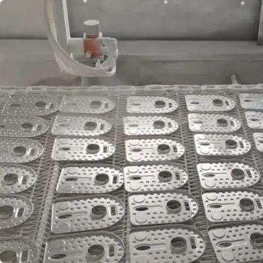 Aluminum brazing flux spraying machine
